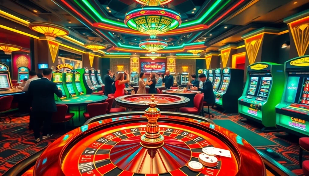Experience the thrill as you register for WW88, the ultimate gaming destination, amidst vibrant casino elements.