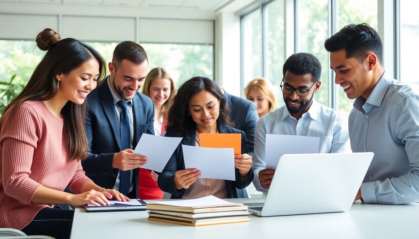 Streamlined uk eta online application process illustrated with professionals reviewing documents.