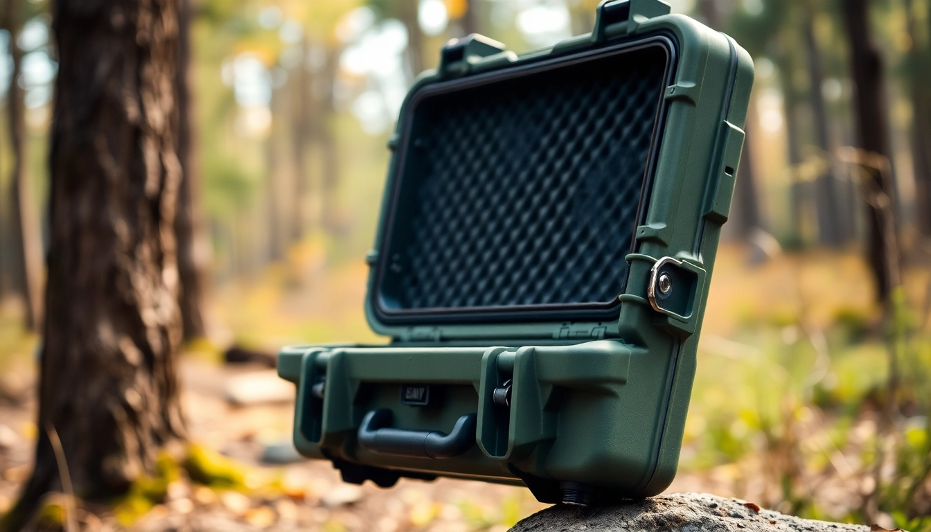 Explore the features of a pelican gun case for sale, showcasing its rugged design and outdoor suitability.