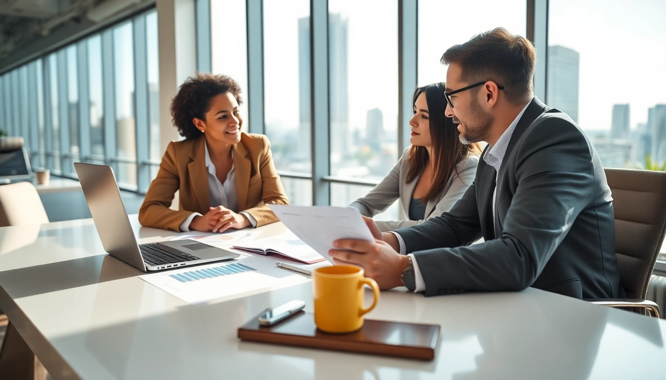 Engaging meeting with a fiduciary financial advisor near me, highlighting professional consultation