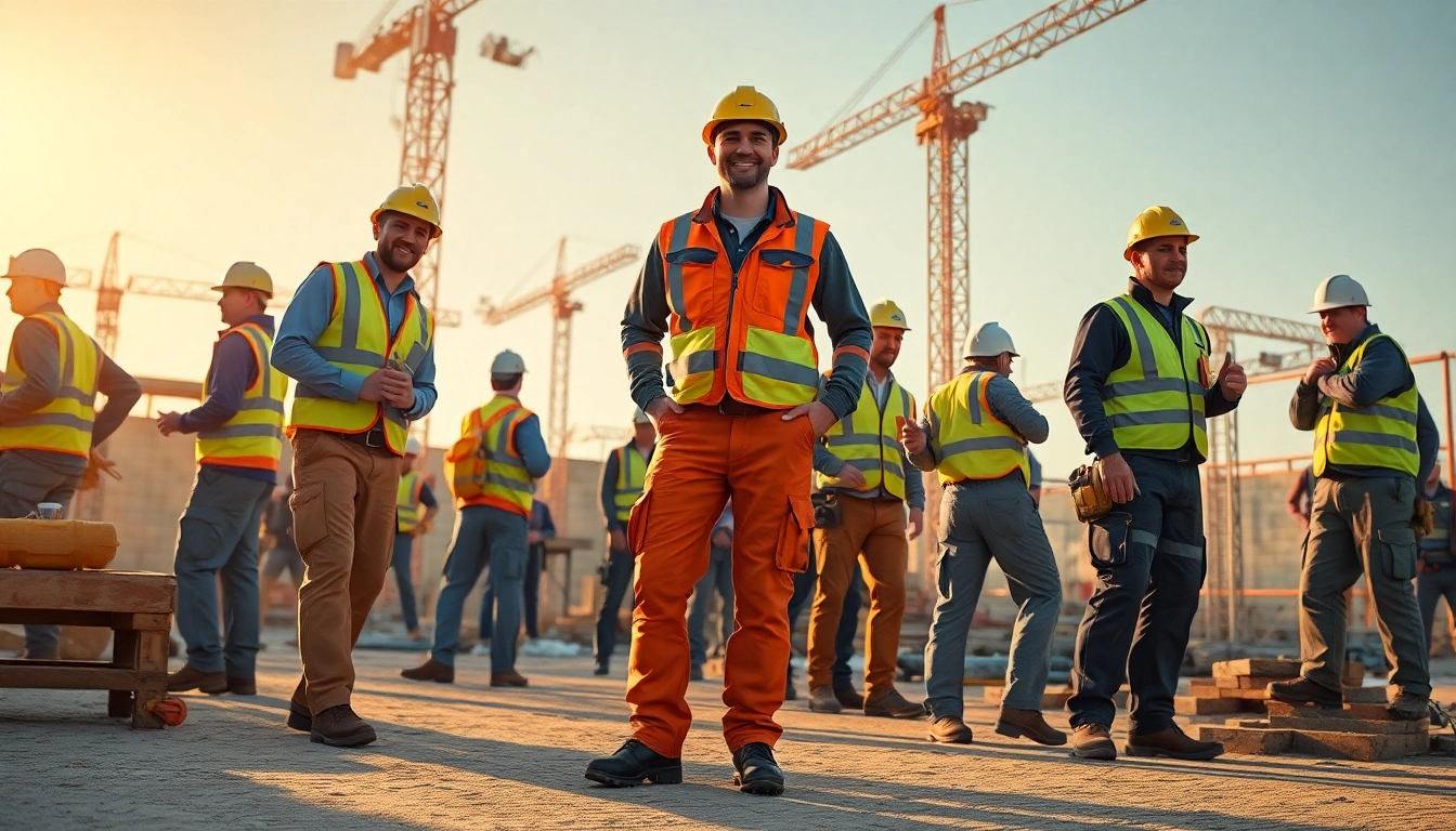 Blåkläder workwear showcases durable and functional construction apparel.