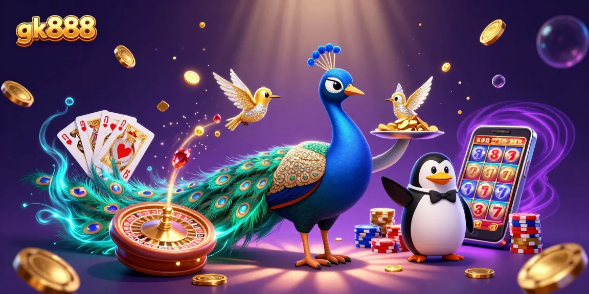 Spin the gk888 roulette for a chance to win with dazzling casino characters and vibrant themes.